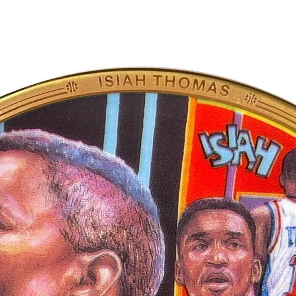 SPORTS Impressions The NBA Basketball Superstar Isiah Thomas by Joseph Catalano - Picture 6 of 11